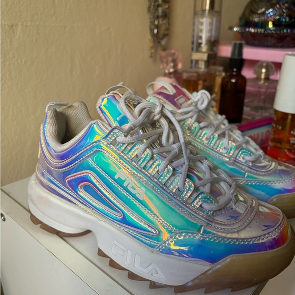 Fila Shoes - Holographic chunky FILA sneakers